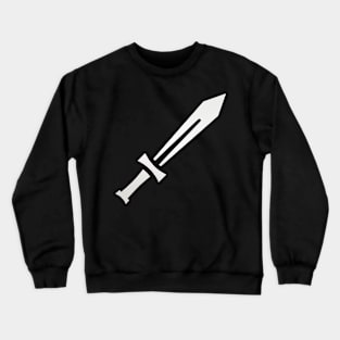 sword silver Crewneck Sweatshirt